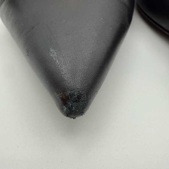 VALENTINO NOIR ROCKSTUD CAGED FLATS SIZE 40.5 - Picture 2 of 9